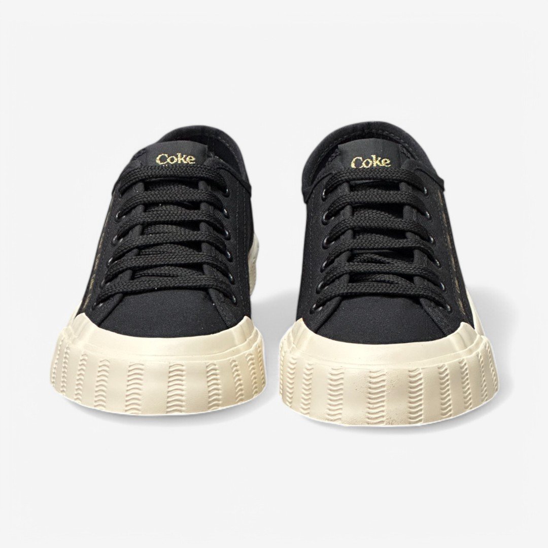 Tênis Coca Cola Casual Feminino CC2507 Preto/Off White 4