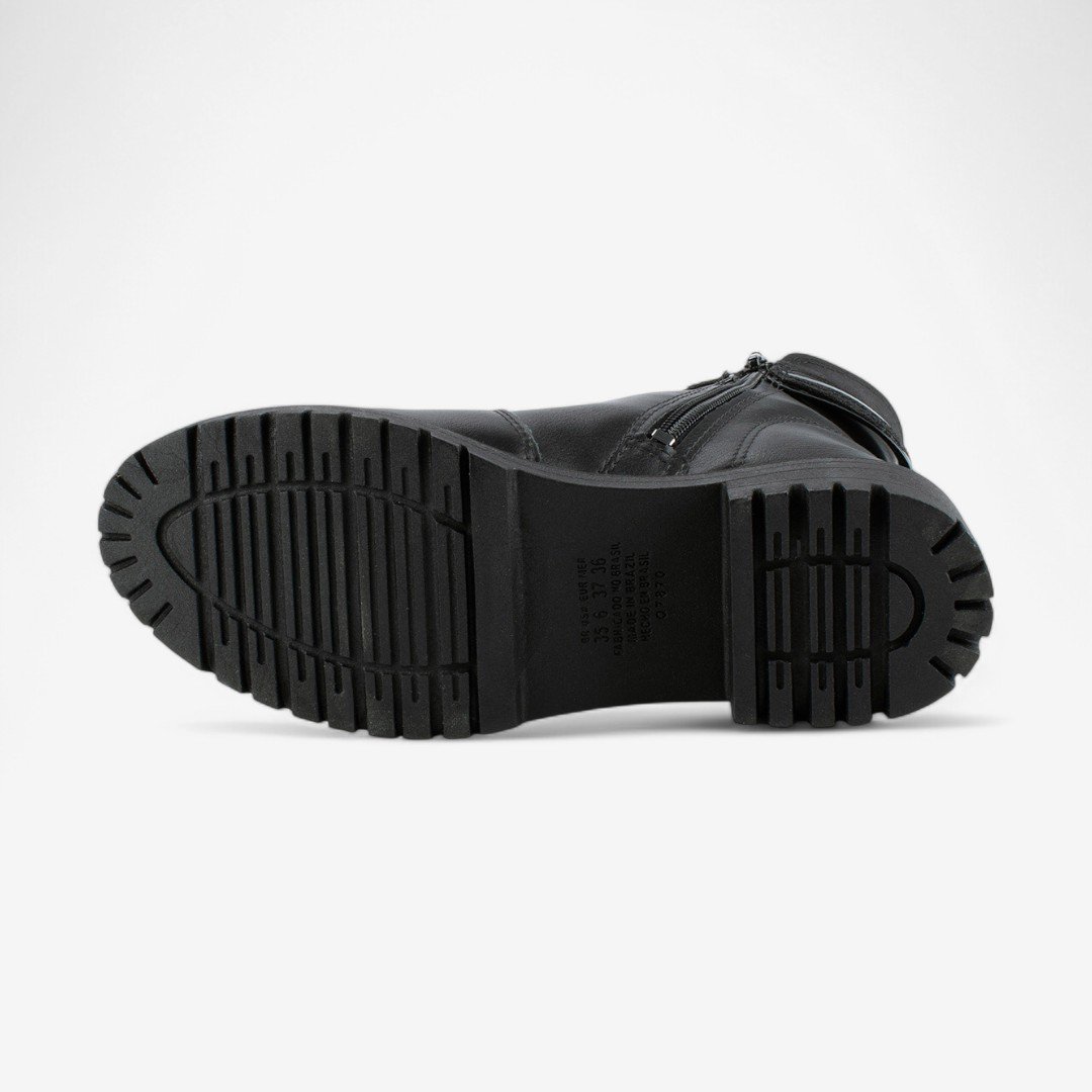 Bota Mississipi Cano Curto Feminina Preto 5