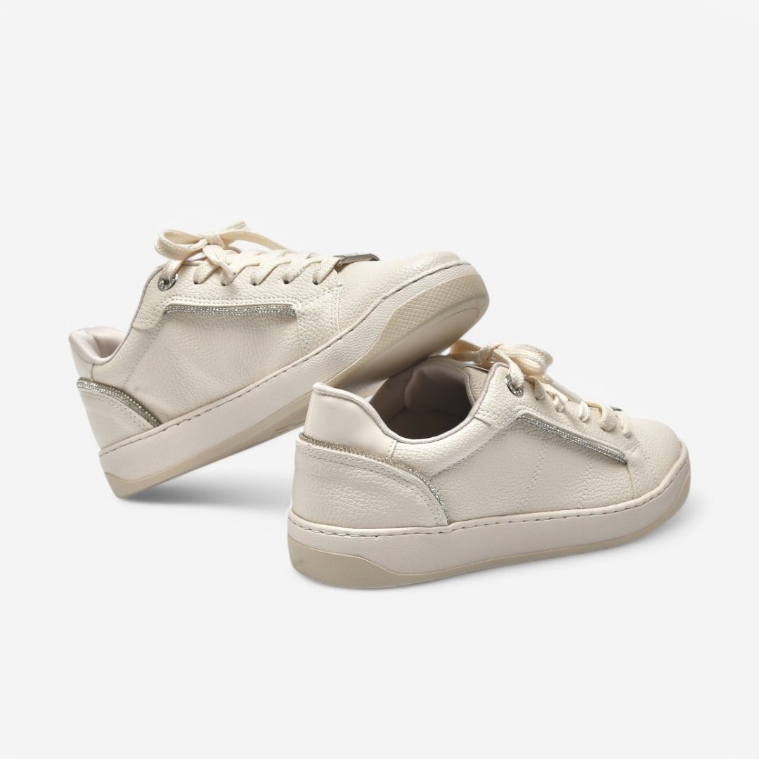 Tênis Via Marte Casual Feminino 220-006-04 Marfim 3