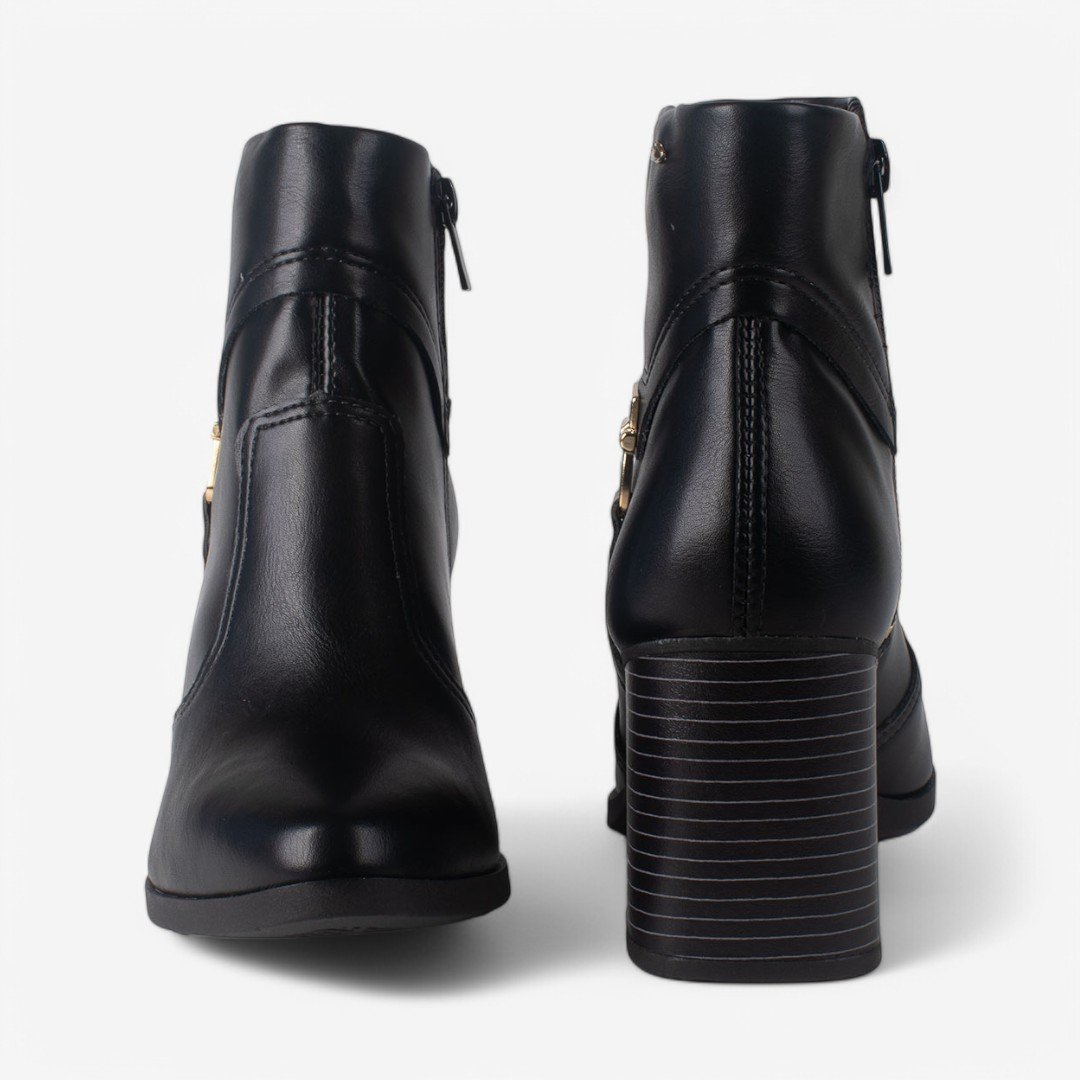 Bota Dakota Cano Curto Feminina Preto 5
