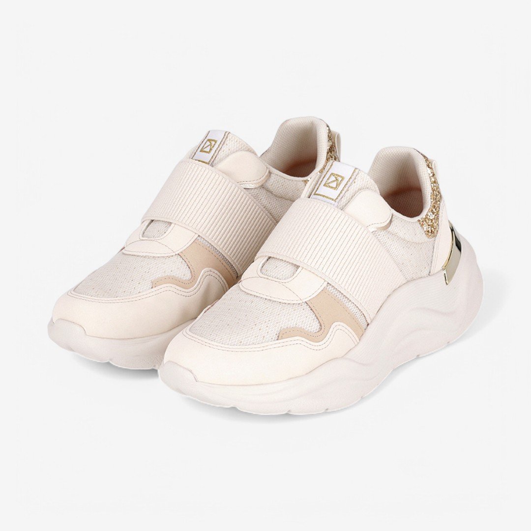 Tênis Piccadilly Slip On Casual Feminino 939017 Off White 2