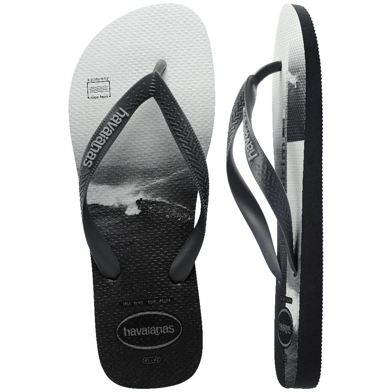 Chinelo Havaianas Top Surfer I Novo Grafite 6