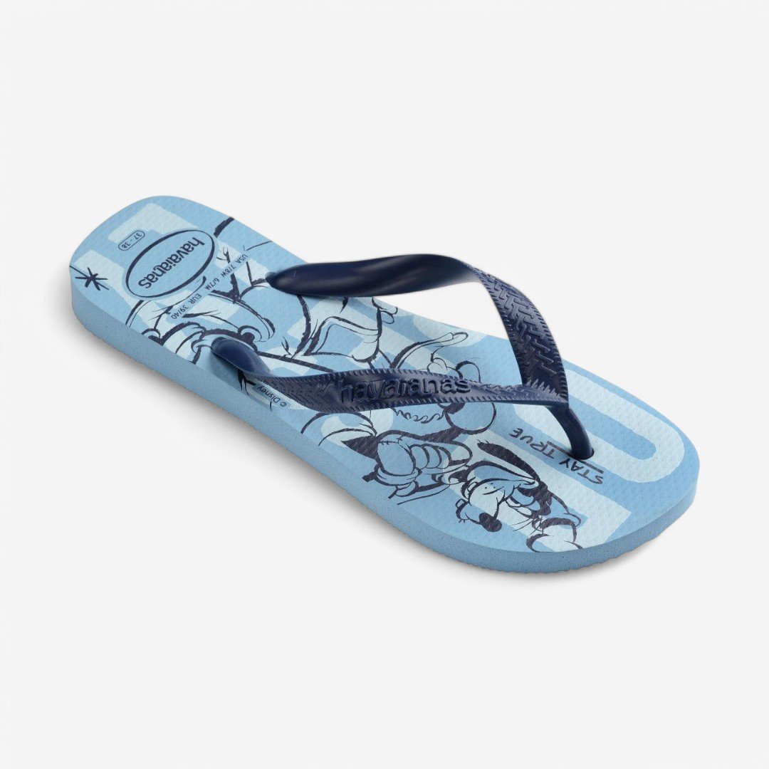 Chinelo Havaianas Top Disney Azul Lavanda 2