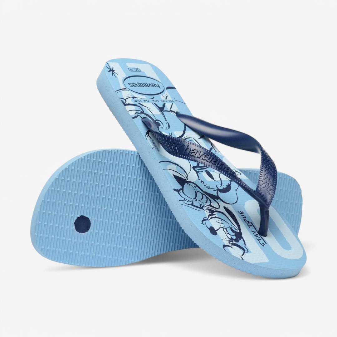 Chinelo Havaianas Top Disney Azul Lavanda 4