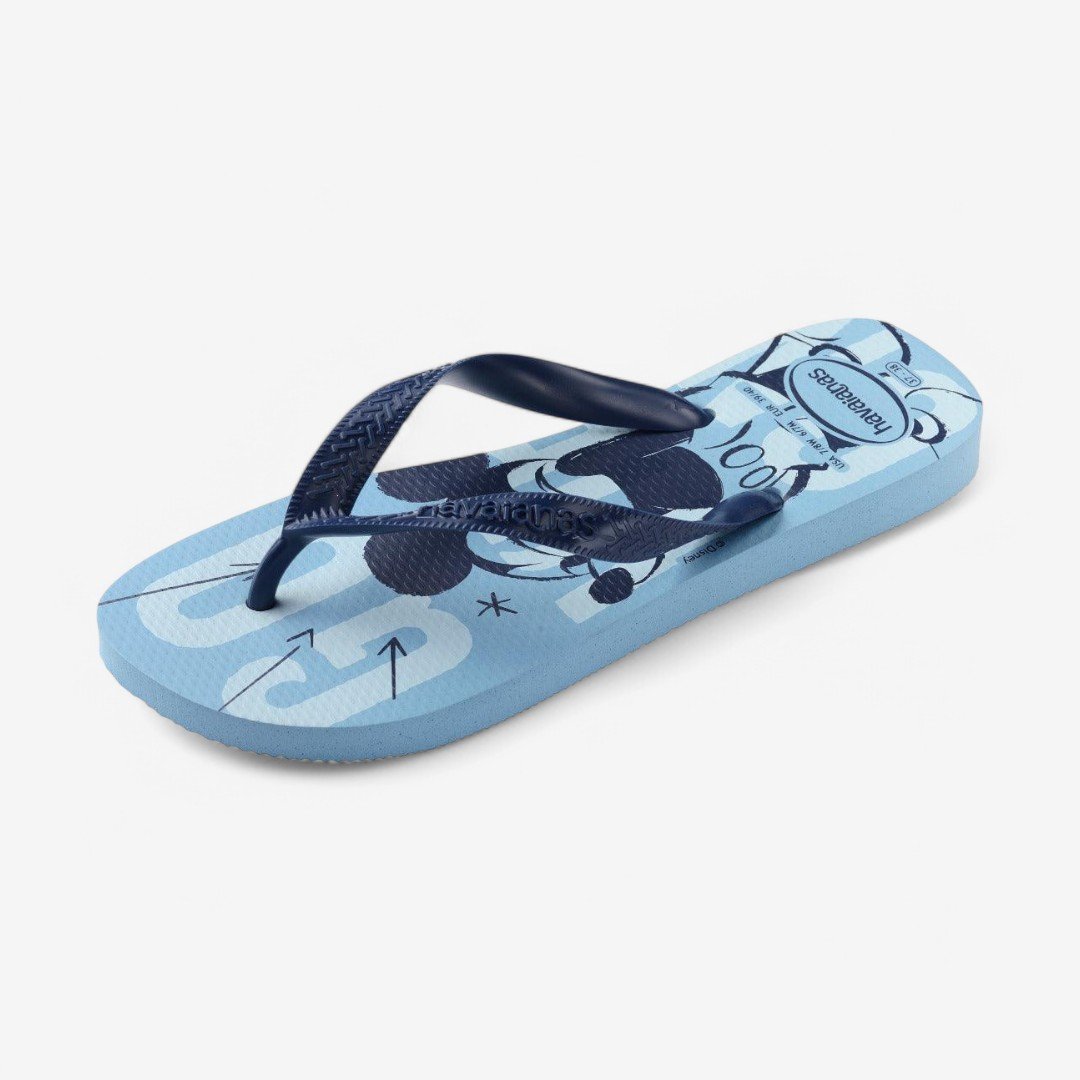 Chinelo Havaianas Top Disney Azul Lavanda 6
