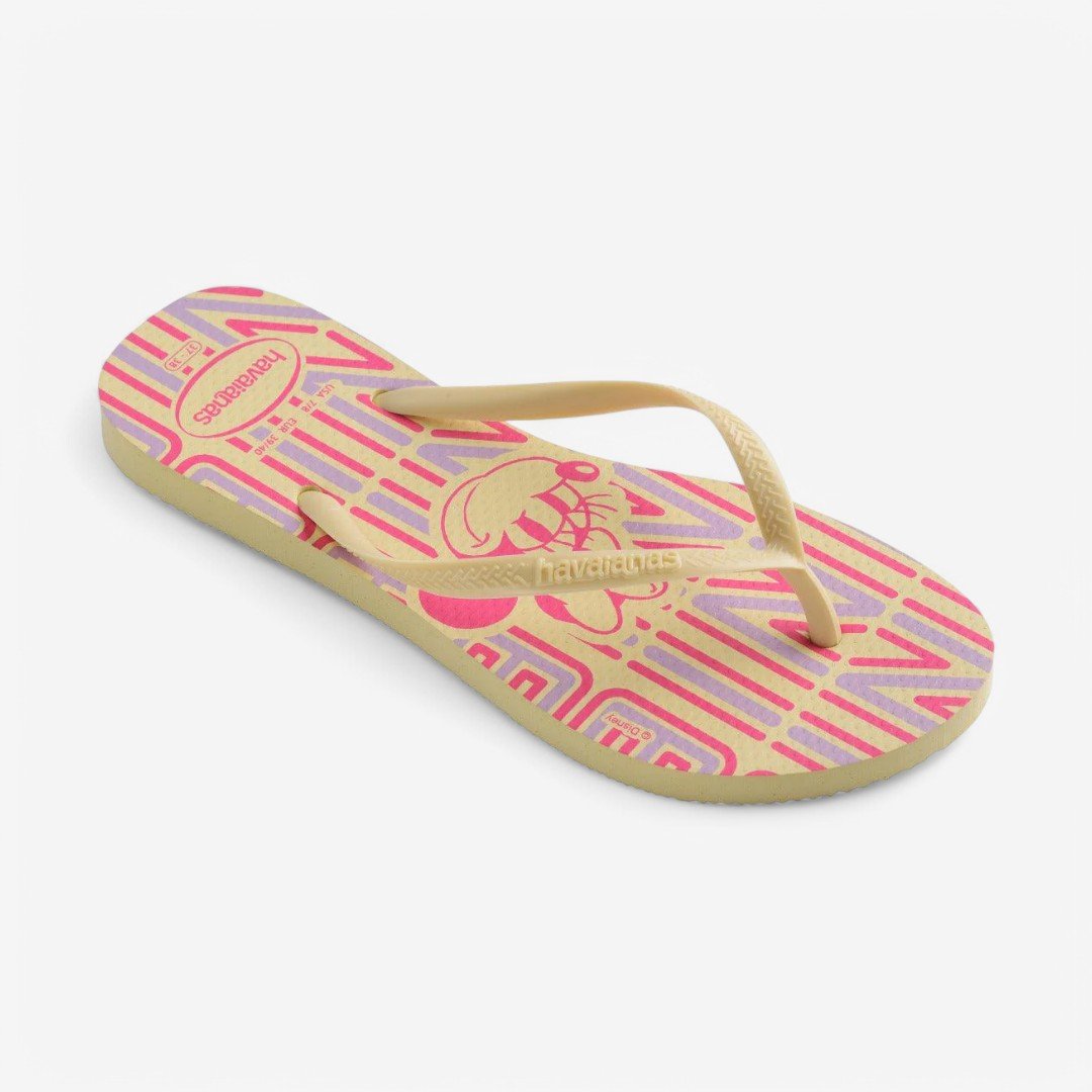 Chinelo Havaianas Slim Disney Buttercream 2