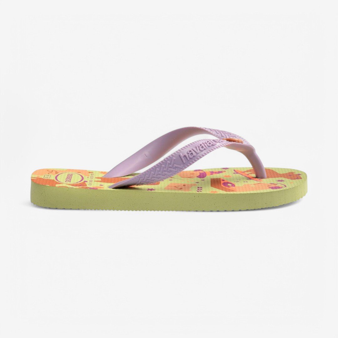 Chinelo Havaianas Infantil Fantasy Verde Matcha 3