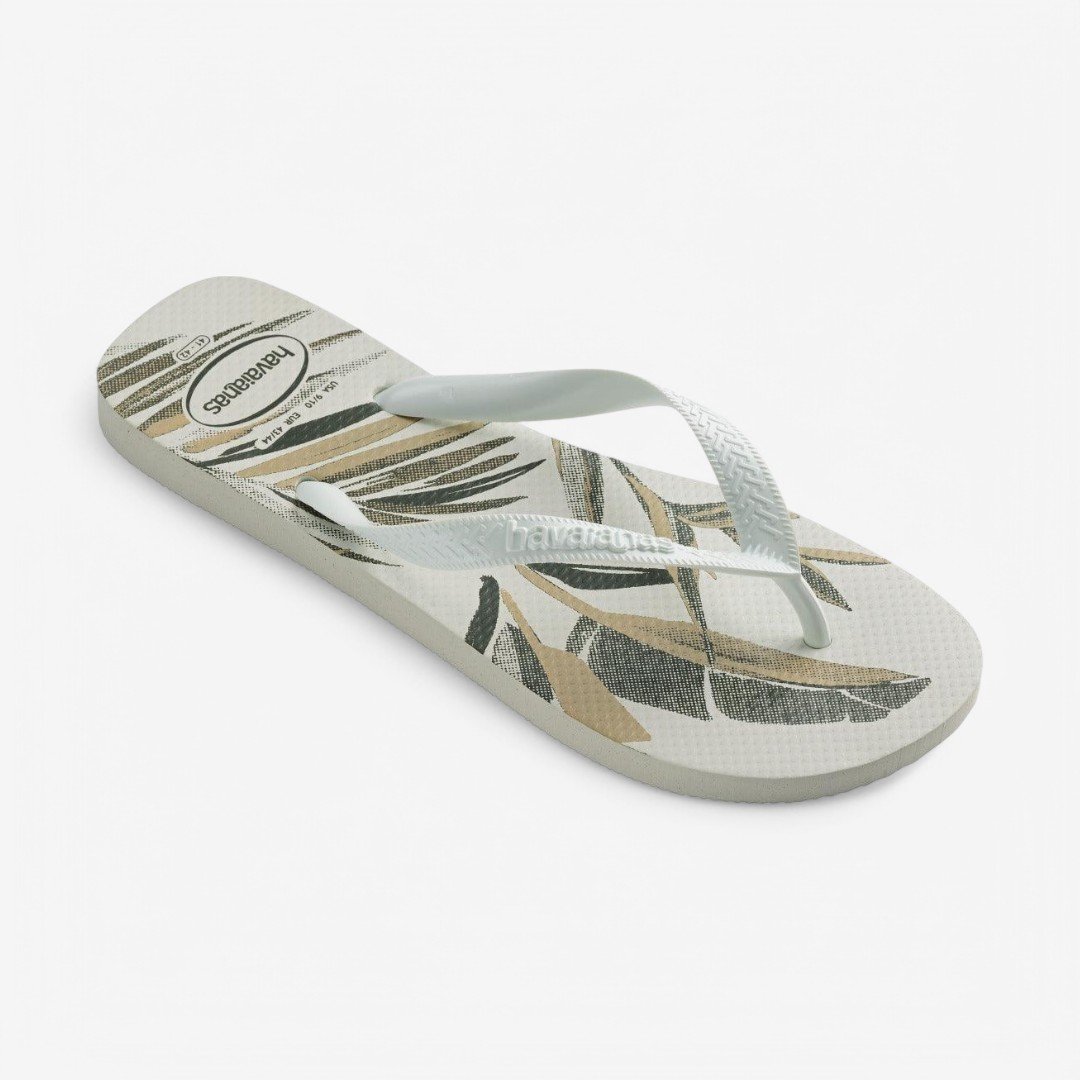 Chinelo Havaianas Aloha Branco/Verde Olive 2