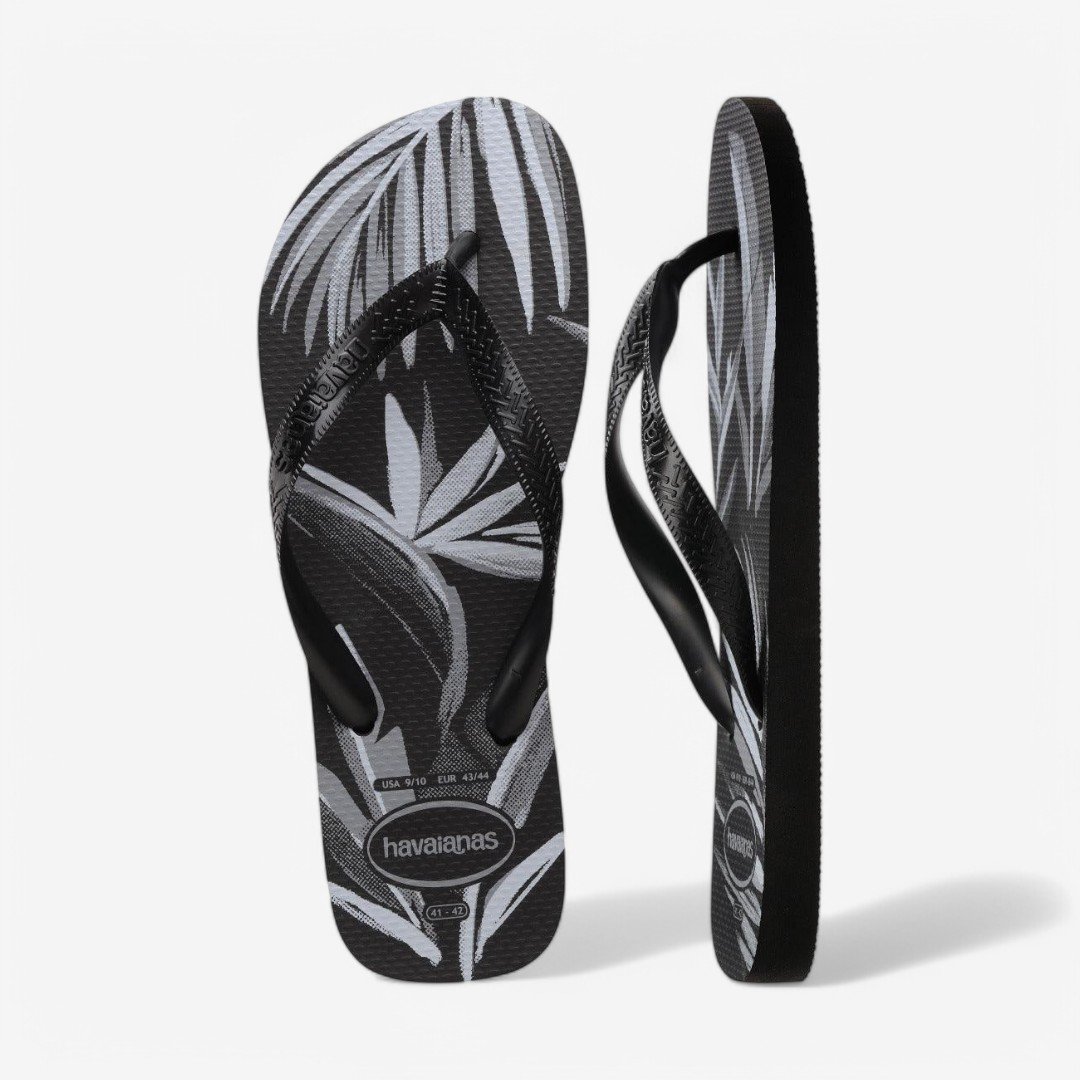 Chinelo Havaianas Aloha Preto/Cinza 5