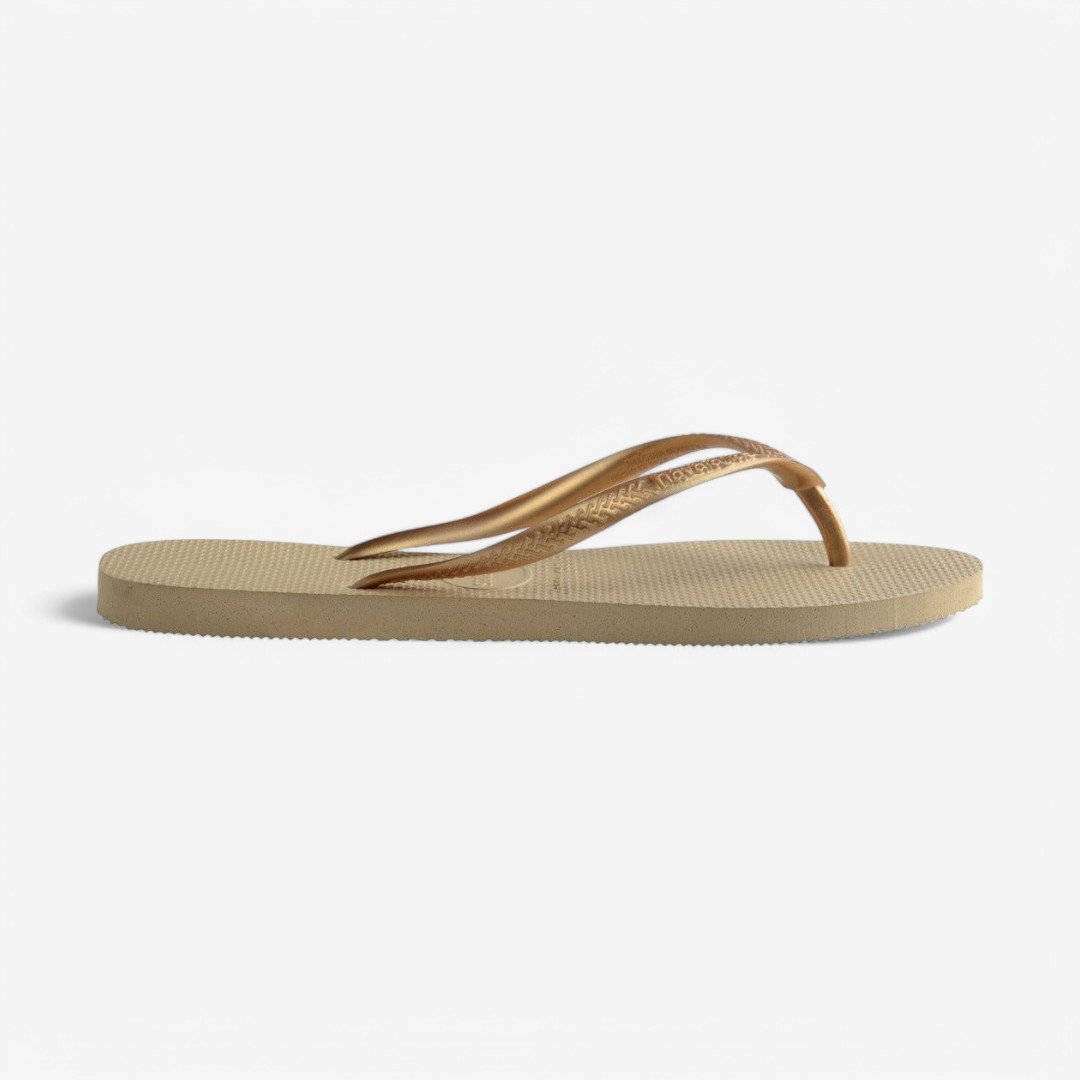 Chinelo Havaianas Slim Areia/Dourado 3