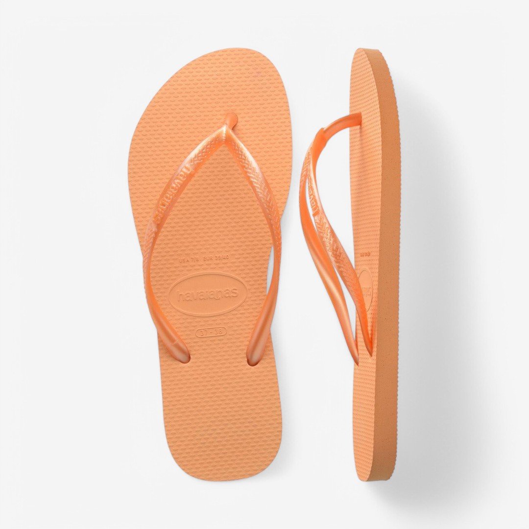 Chinelo Havaianas Slim Pêssego 5