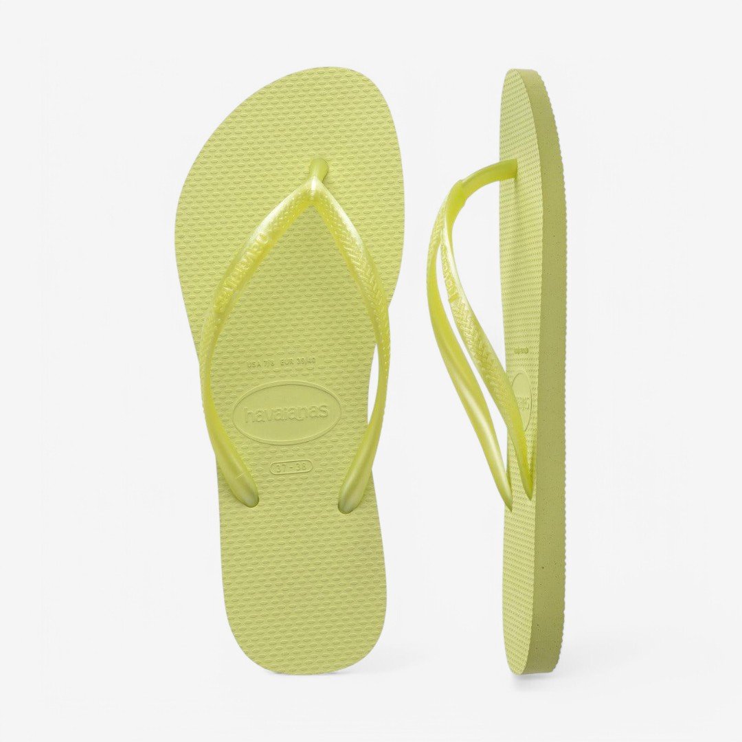 Chinelo Havaianas Slim Verde Matcha 5