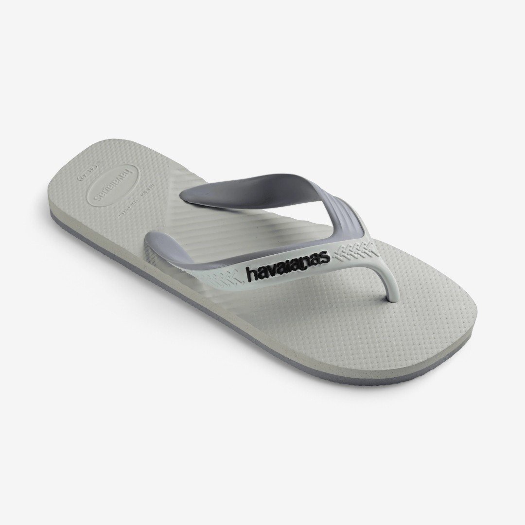 Chinelo Havaianas Dual Branco/Cinza Gelo 2