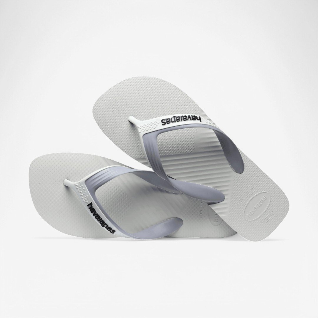 Chinelo Havaianas Dual Branco/Cinza Gelo 4