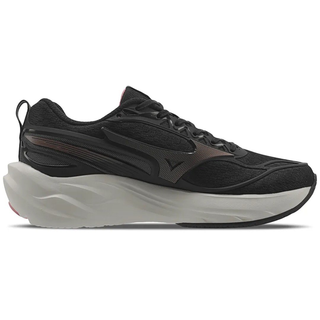 Tênis de Corrida Feminino Mizuno Space 5 Preto/Coral 2