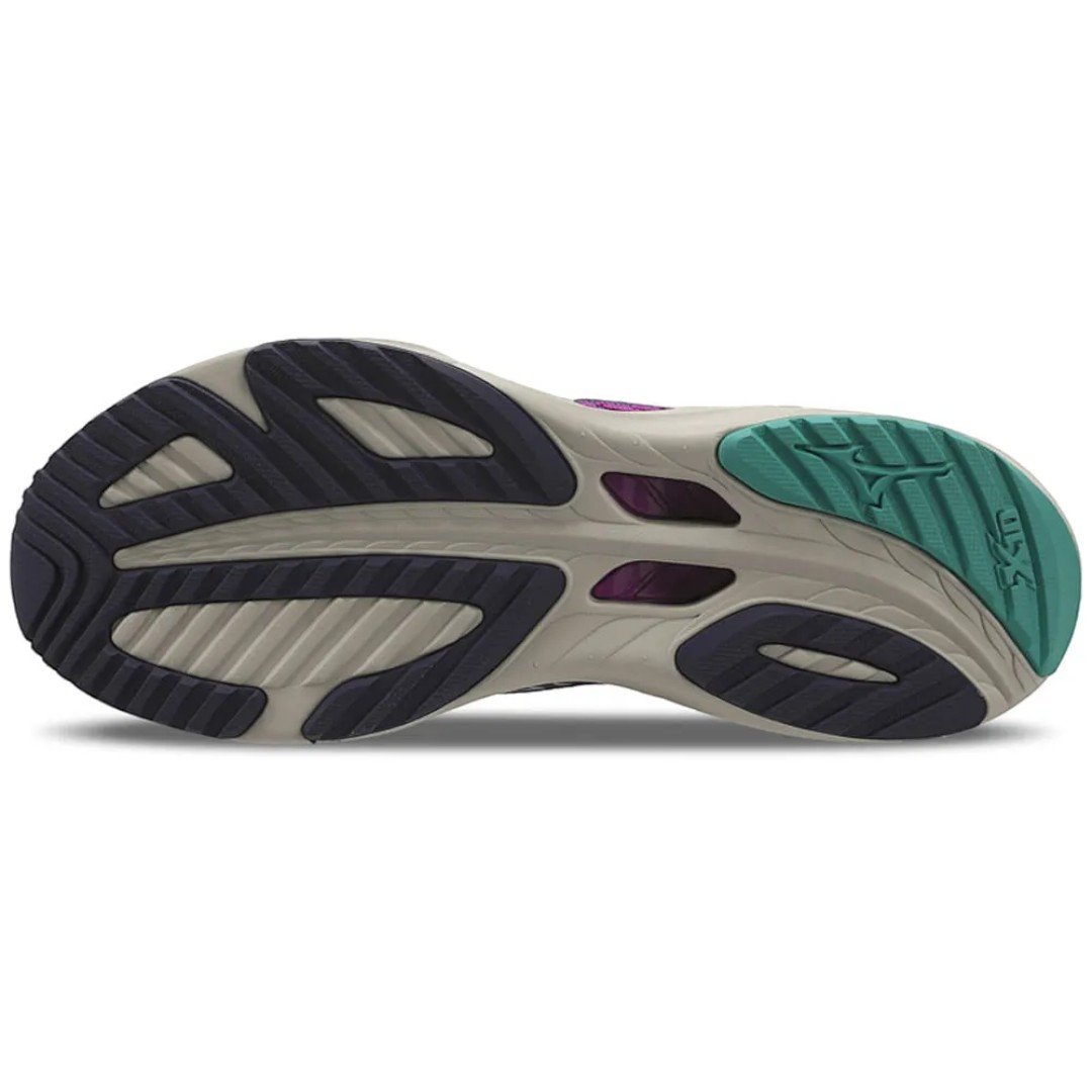 Tênis de Corrida Feminino Mizuno Wave Stratos 3 Stone/Dália 5