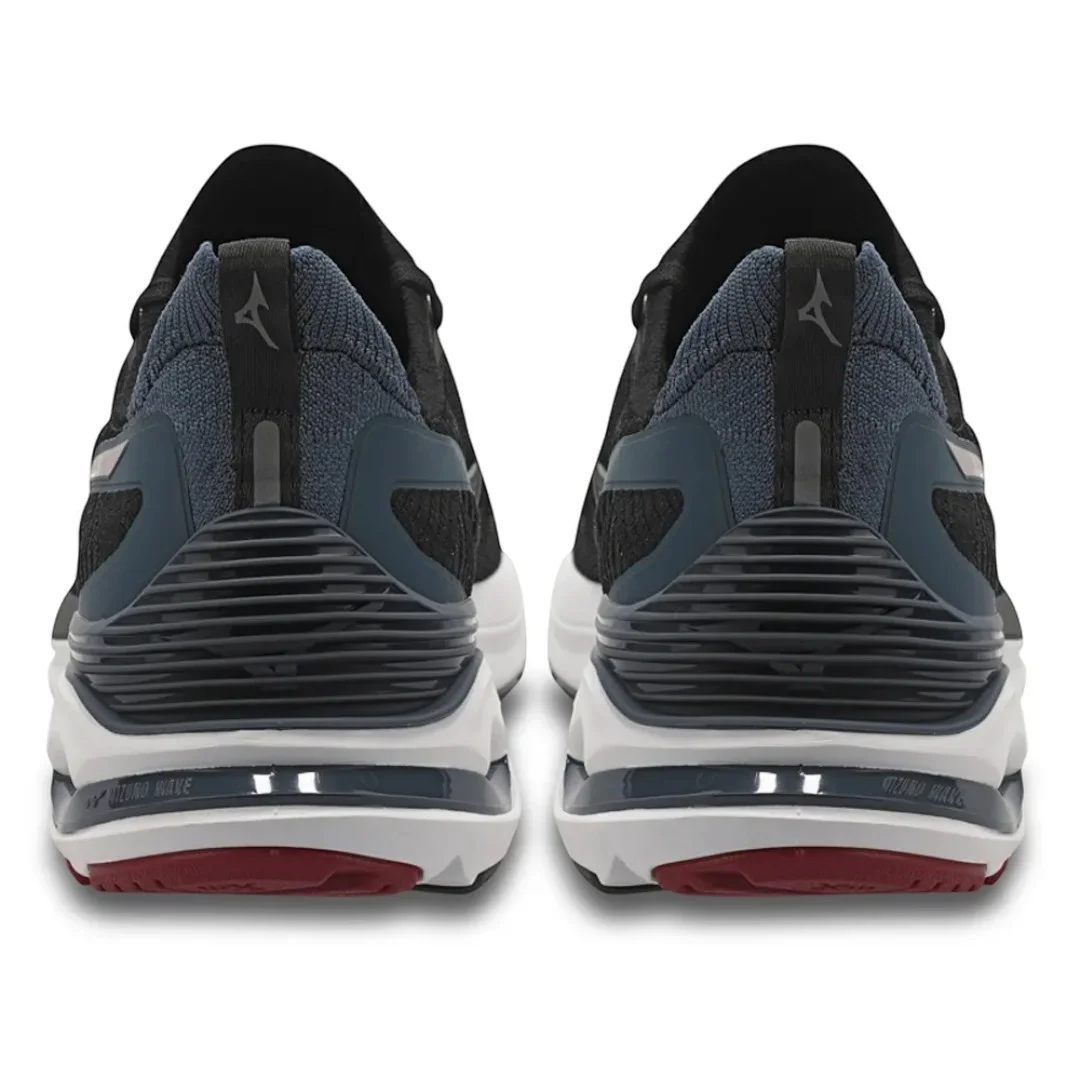 Tênis de Corrida Masculino Mizuno Wave Mirai 7 Preto/Petróleo