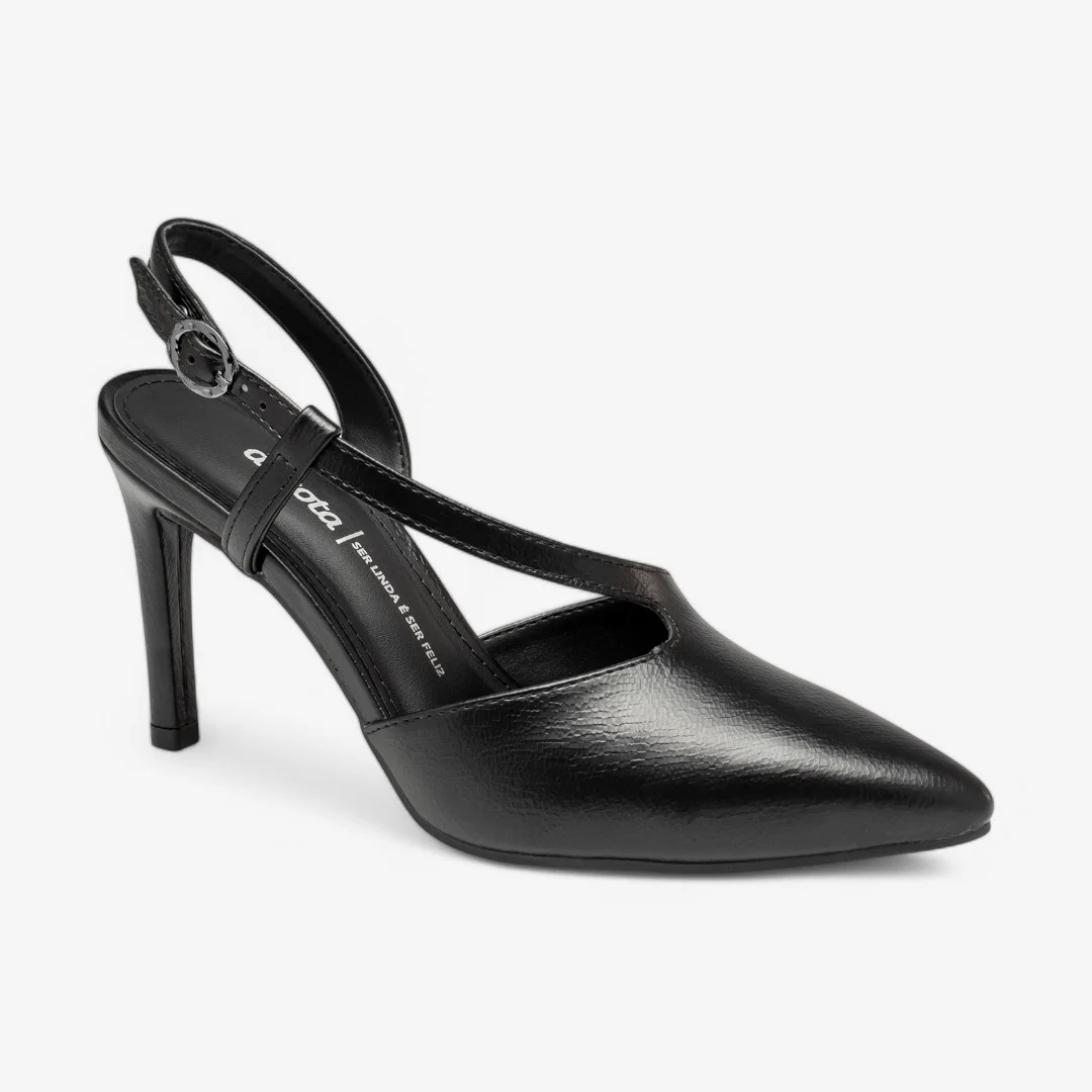 Sapato Scarpin Dakota Salto Alto D0153 Preto 2