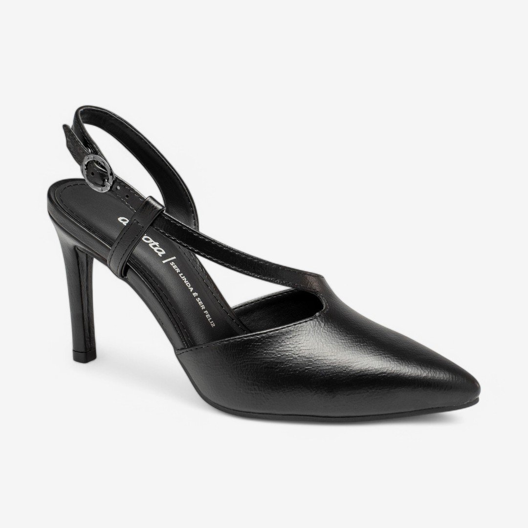 Sapato Scarpin Dakota Salto Alto D0153 Preto 2