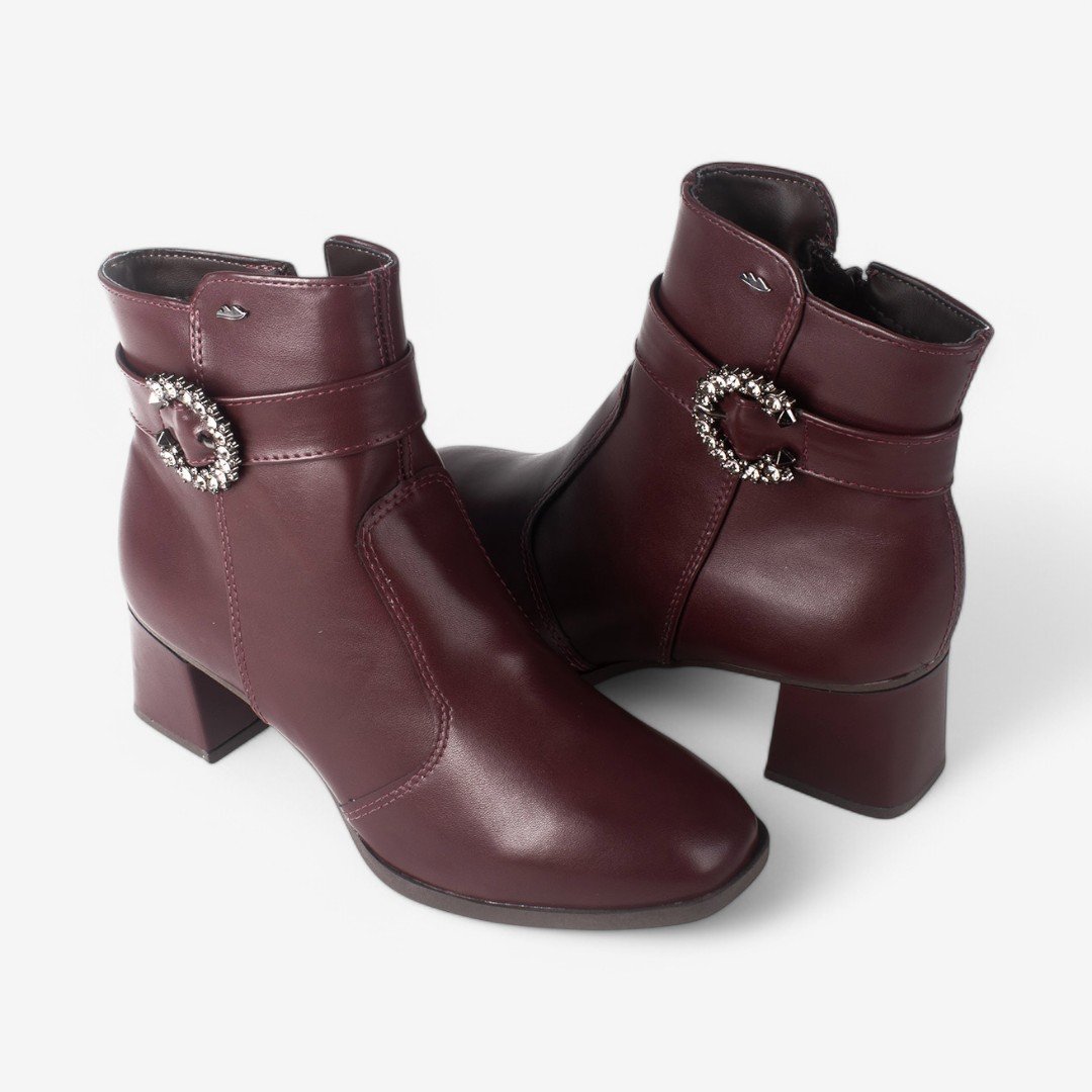 Bota Dakota Cano Curto Feminina D0481 Pinhão 2