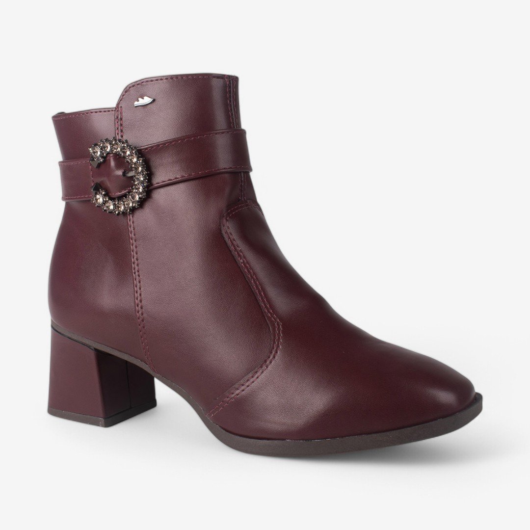 Bota Dakota Cano Curto Feminina D0481 Pinhão 3