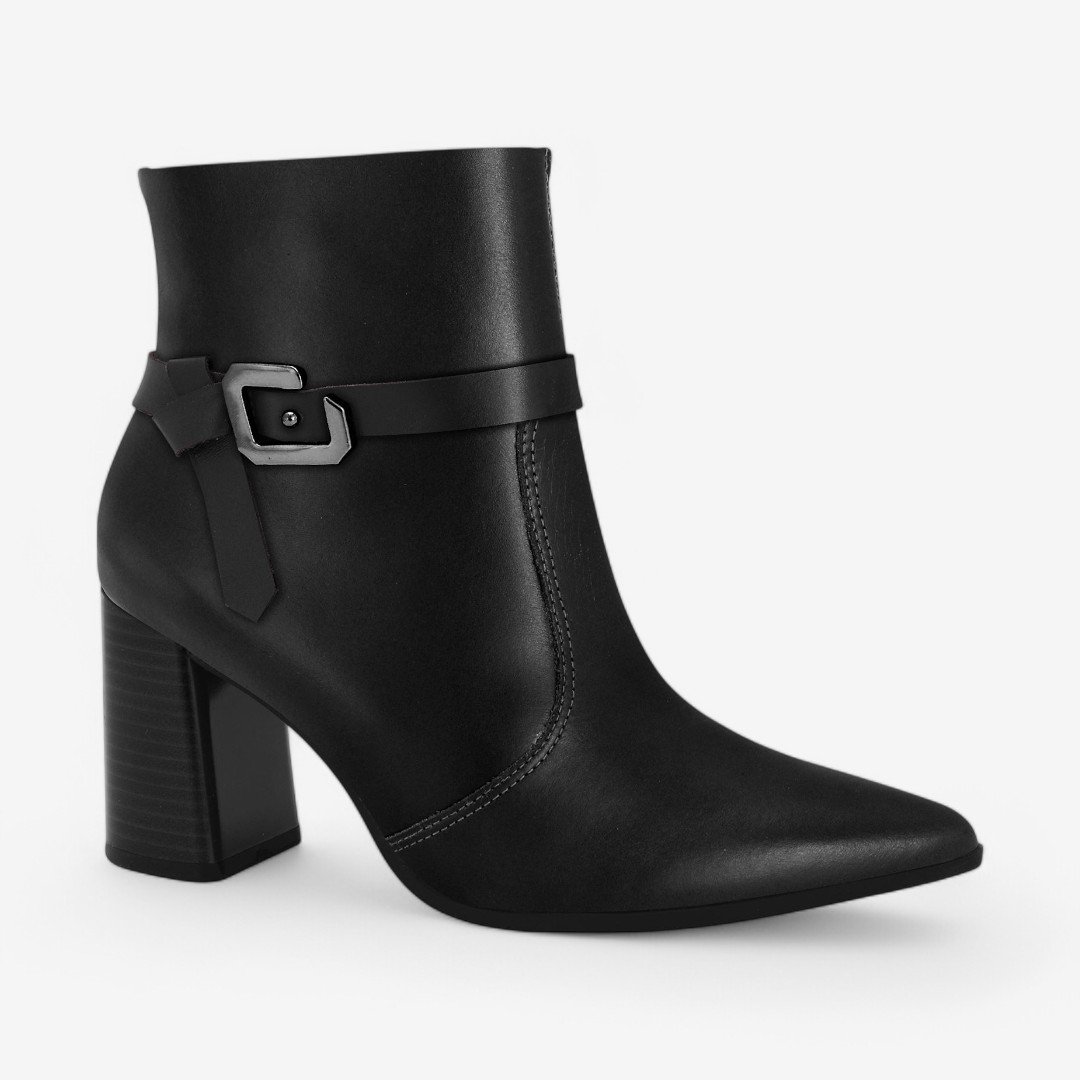 Bota Ramarim Cano Curto Feminina 2568103 Preto 2