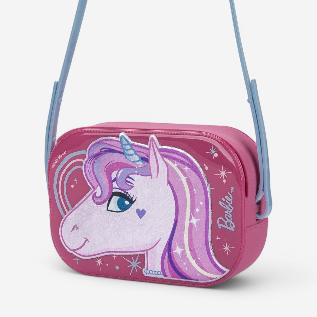 Bota Infantil com Bolsa Barbie Powerful Grendene Kids Rosa Escuro 3