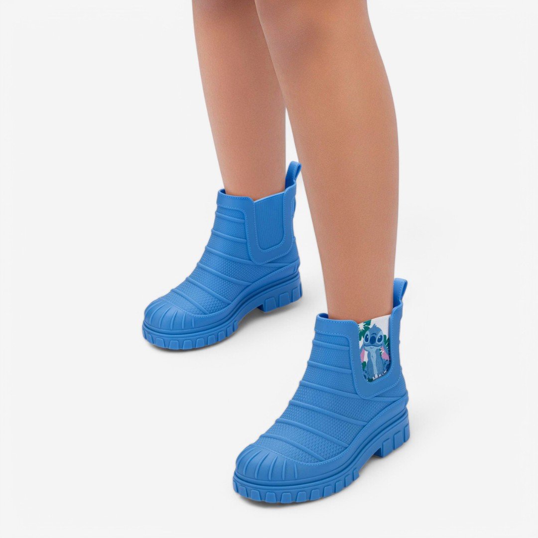 Bota Infantil Disney Collection Grendene Kids Azul 4