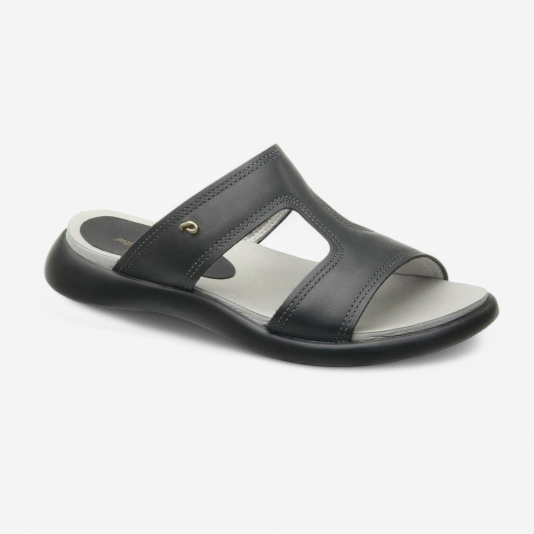 Tamanco Pegada Feminino Couro 232655 Preto 2