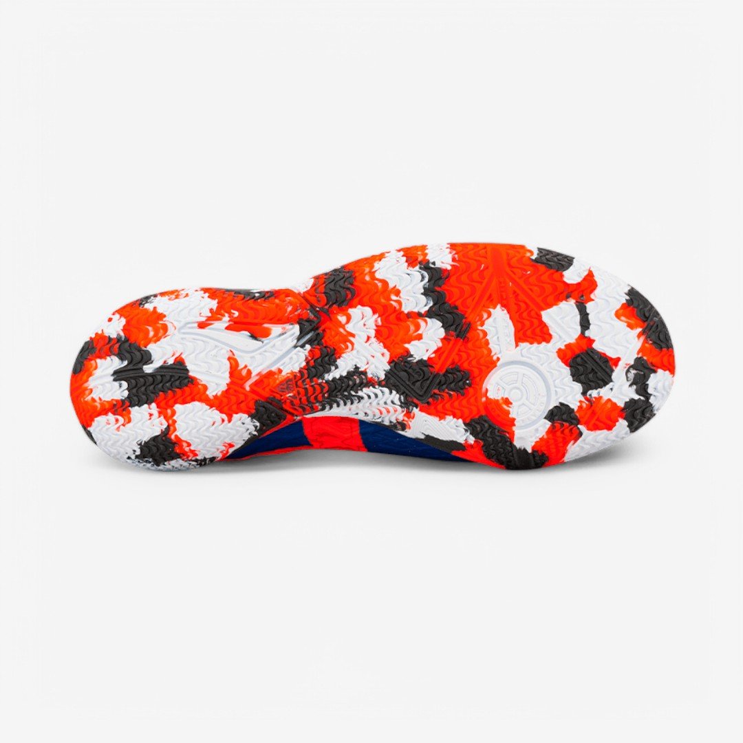 Chuteira Futsal Penalty Rx Locker Kids Y-3 Coral/Marinho/Branco 4