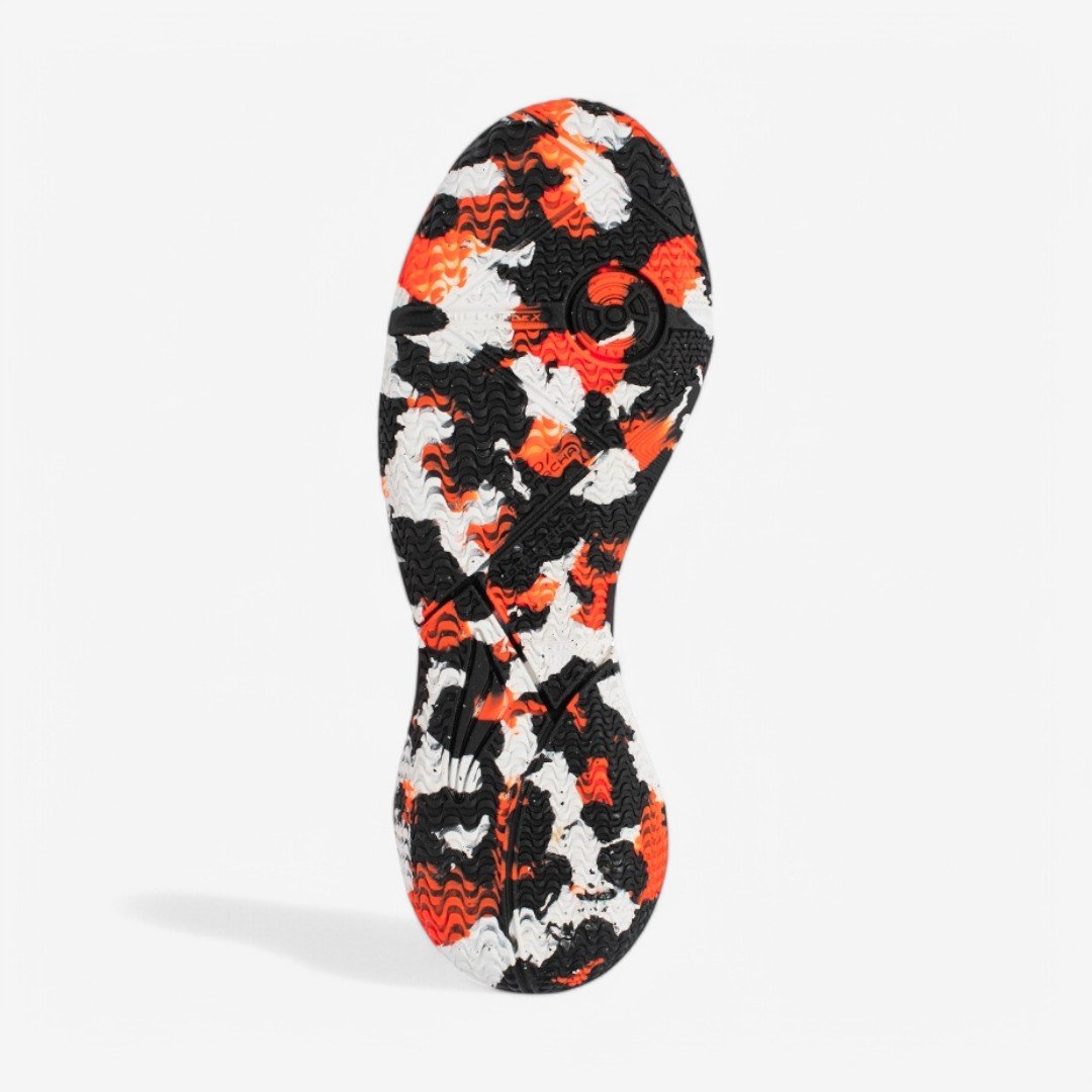 Chuteira Futsal Penalty Rx Locker Kids Y-3 Preto/Branco/Coral 4