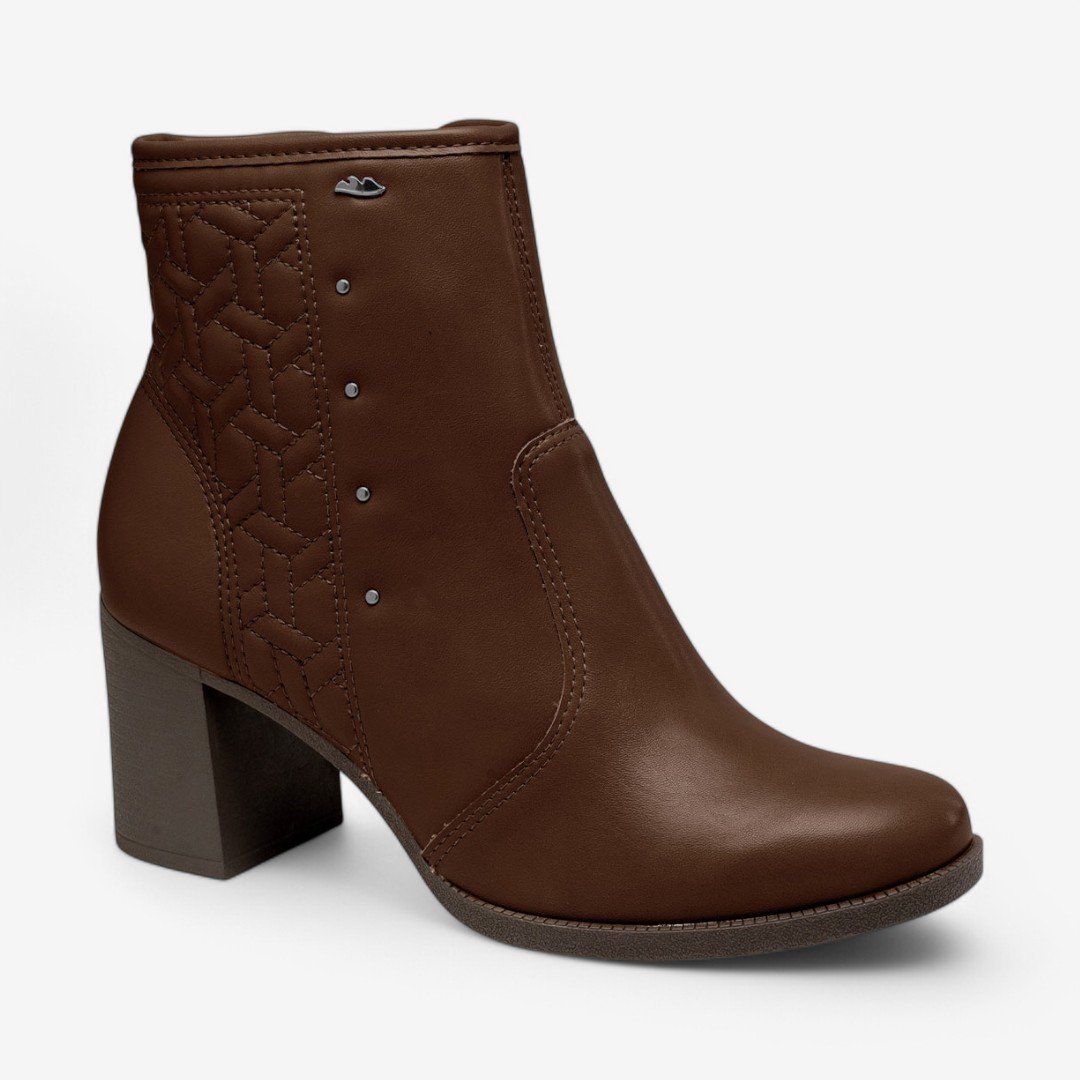 Bota Dakota Cano Curto Feminino DA823 Café 2