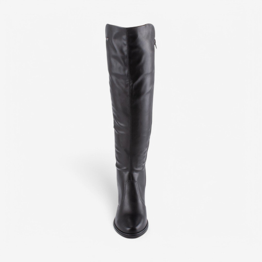 Bota Mississipi Cano Longo Montaria Preta Preto 6