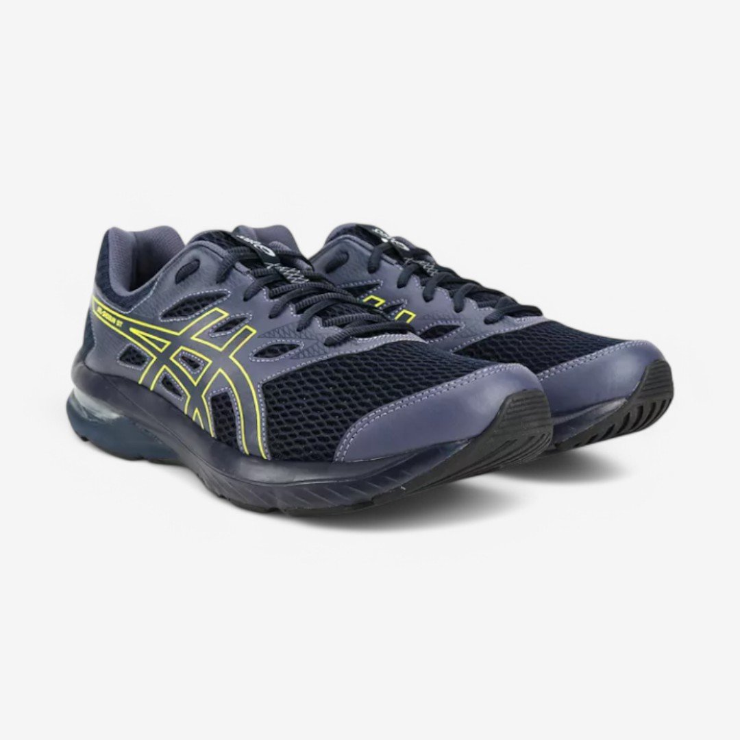 Tênis Asics Gel-Shogun ST Masculino Marinho/Verde Marinho/Verde Limão 2