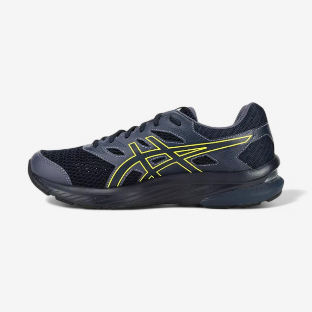 Tênis Asics Gel-Shogun ST Masculino Marinho/Verde Marinho/Verde Limão 5