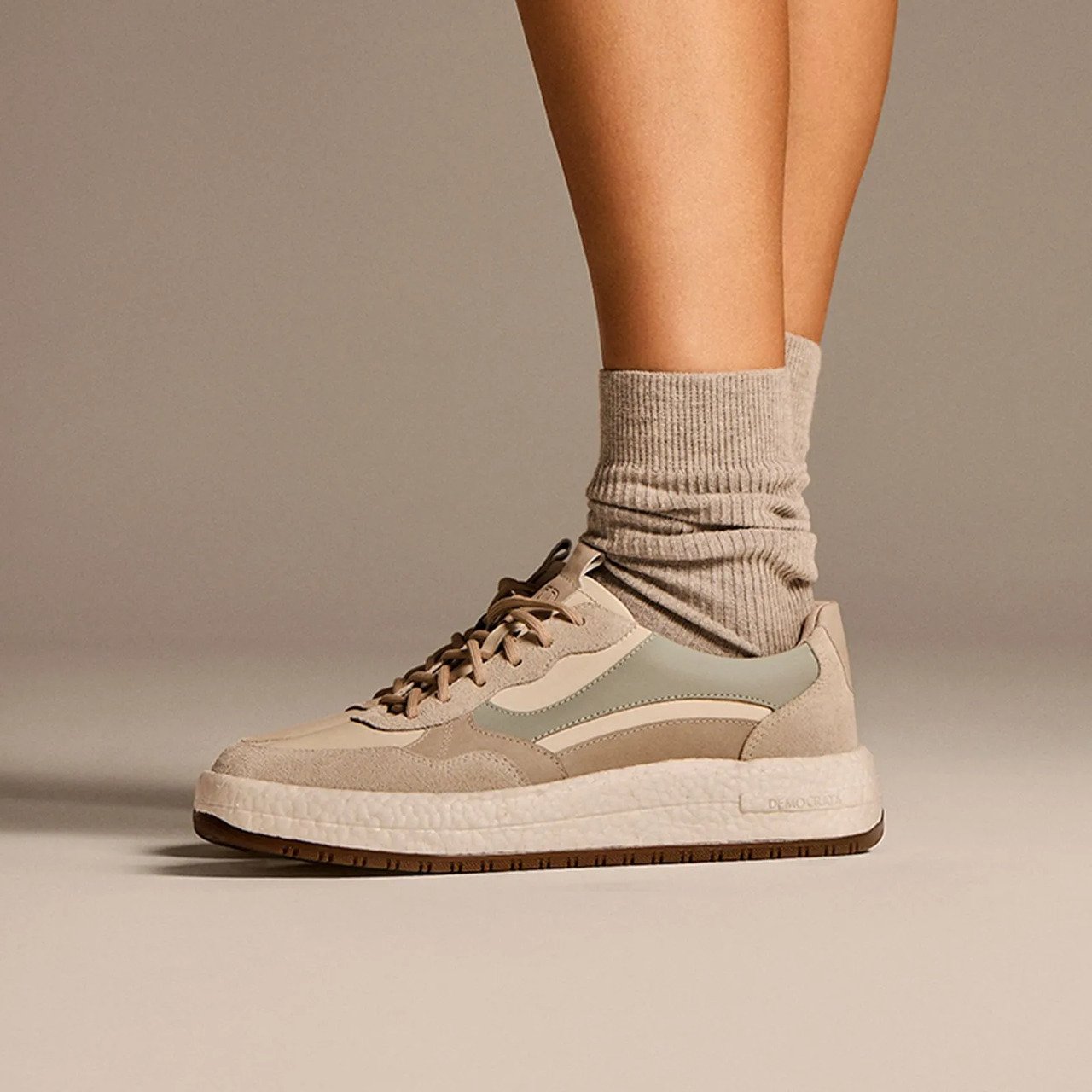 Tênis Democrata Feminino Drake Pulse Off White/Azul Off White/Azul 5