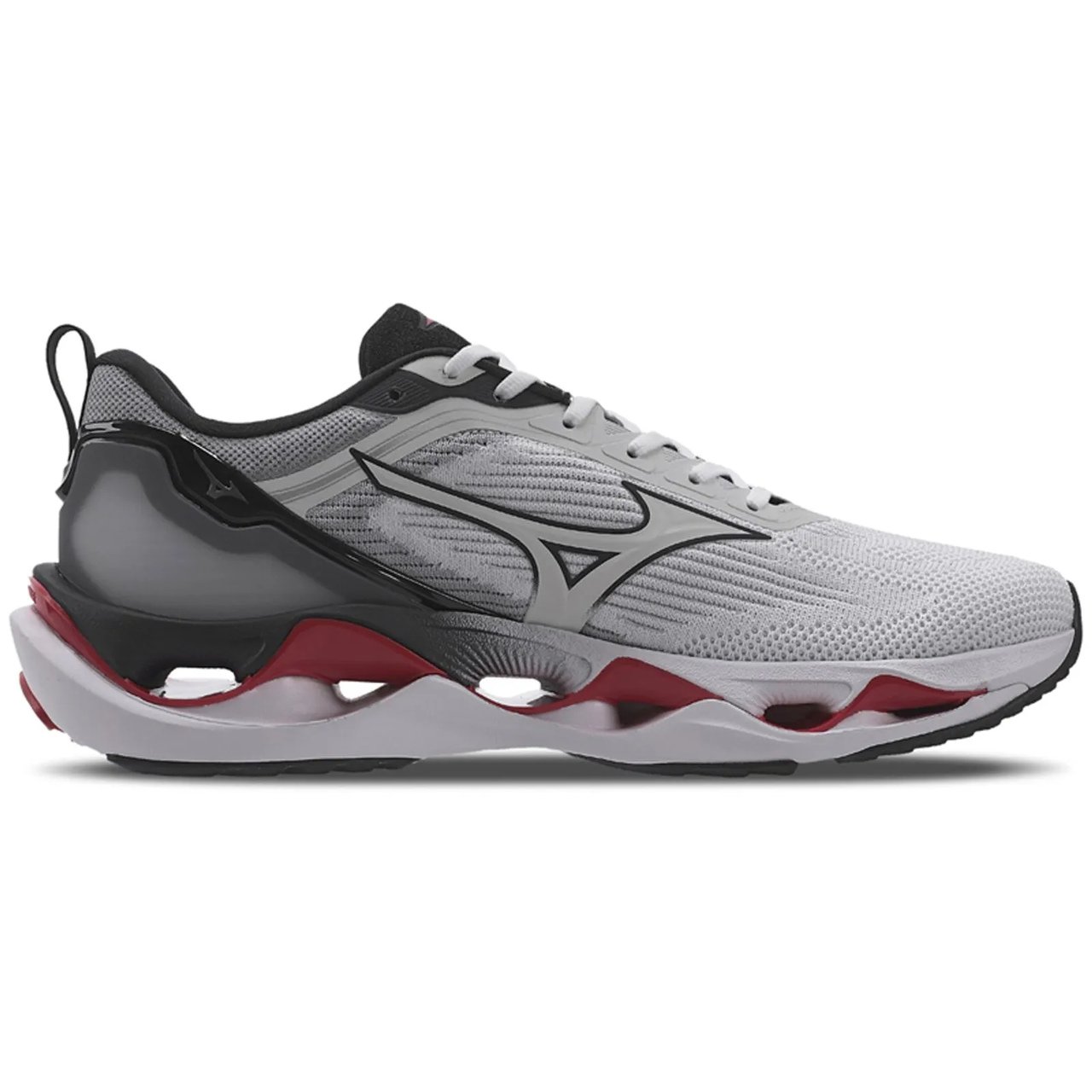 Tênis De Corrida Masculino Mizuno Wave Stratos 3 Branco Branco 2