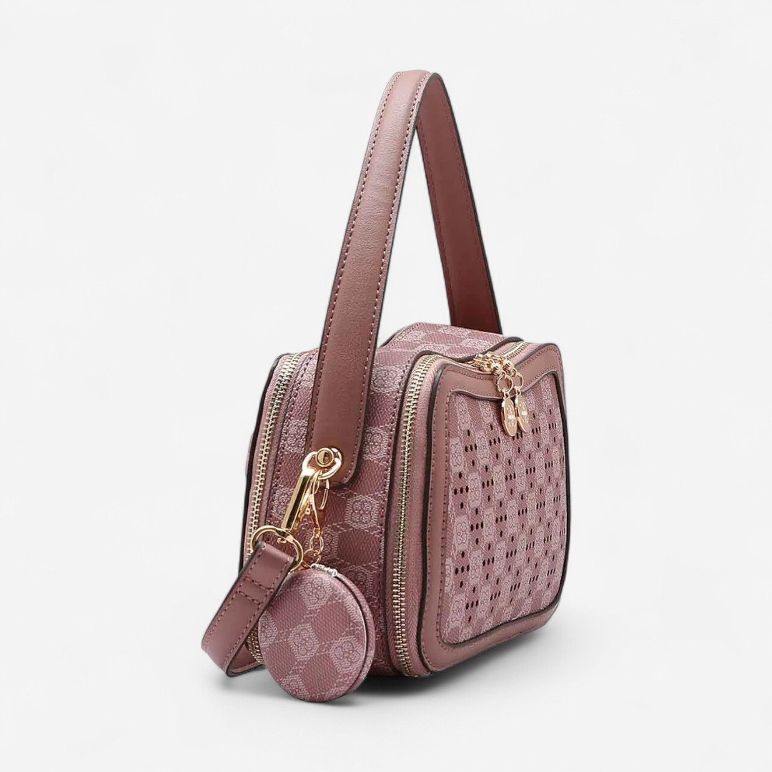 Bolsa Feminina Chenson Original New Cristal Mão Rosê Rosê 2