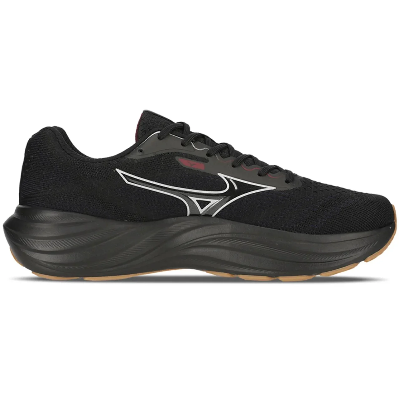 Tênis De Corrida Masculino Mizuno Goya 2 Preto Preto 2