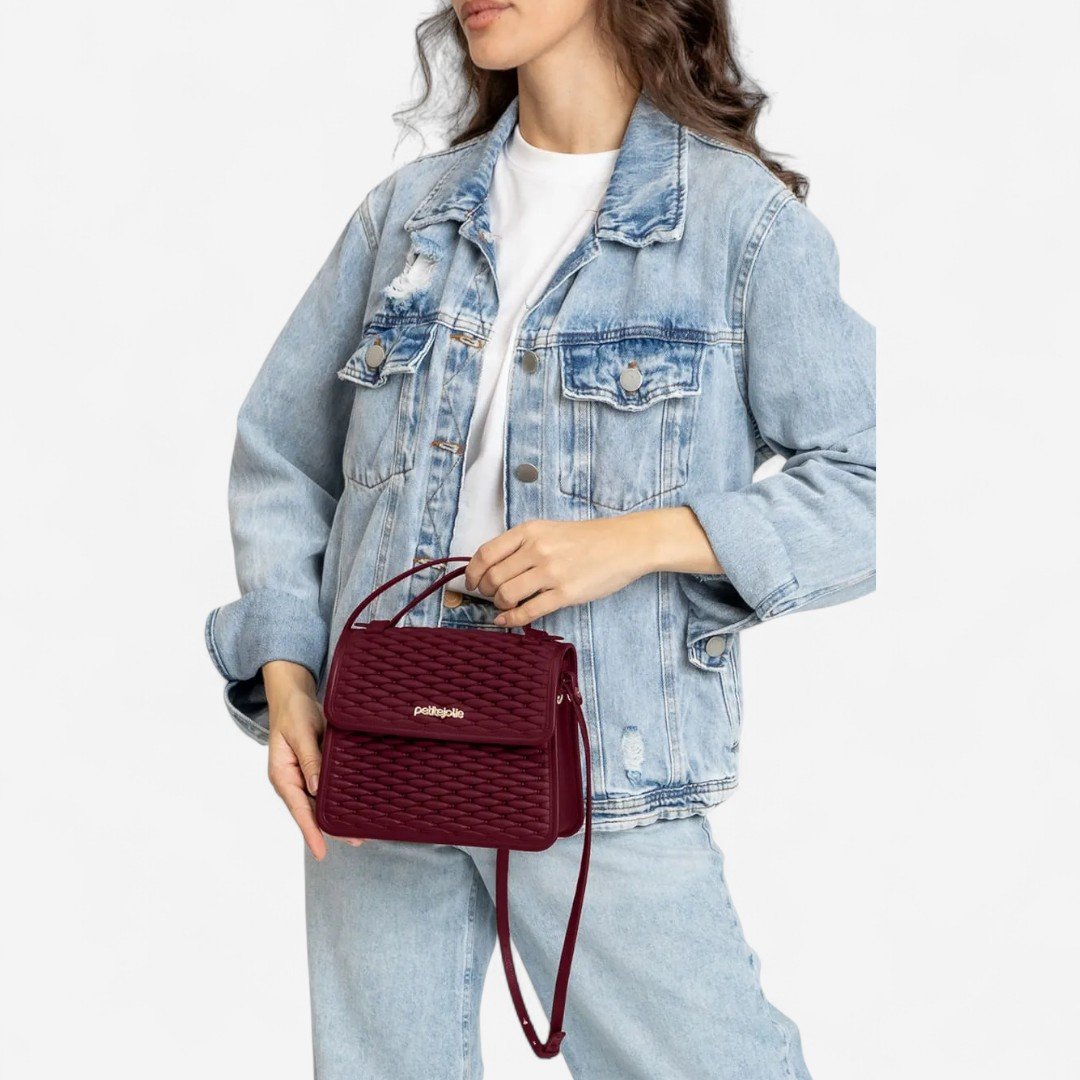 Bolsa Petite Jolie Vic II Vinho Merlot 6