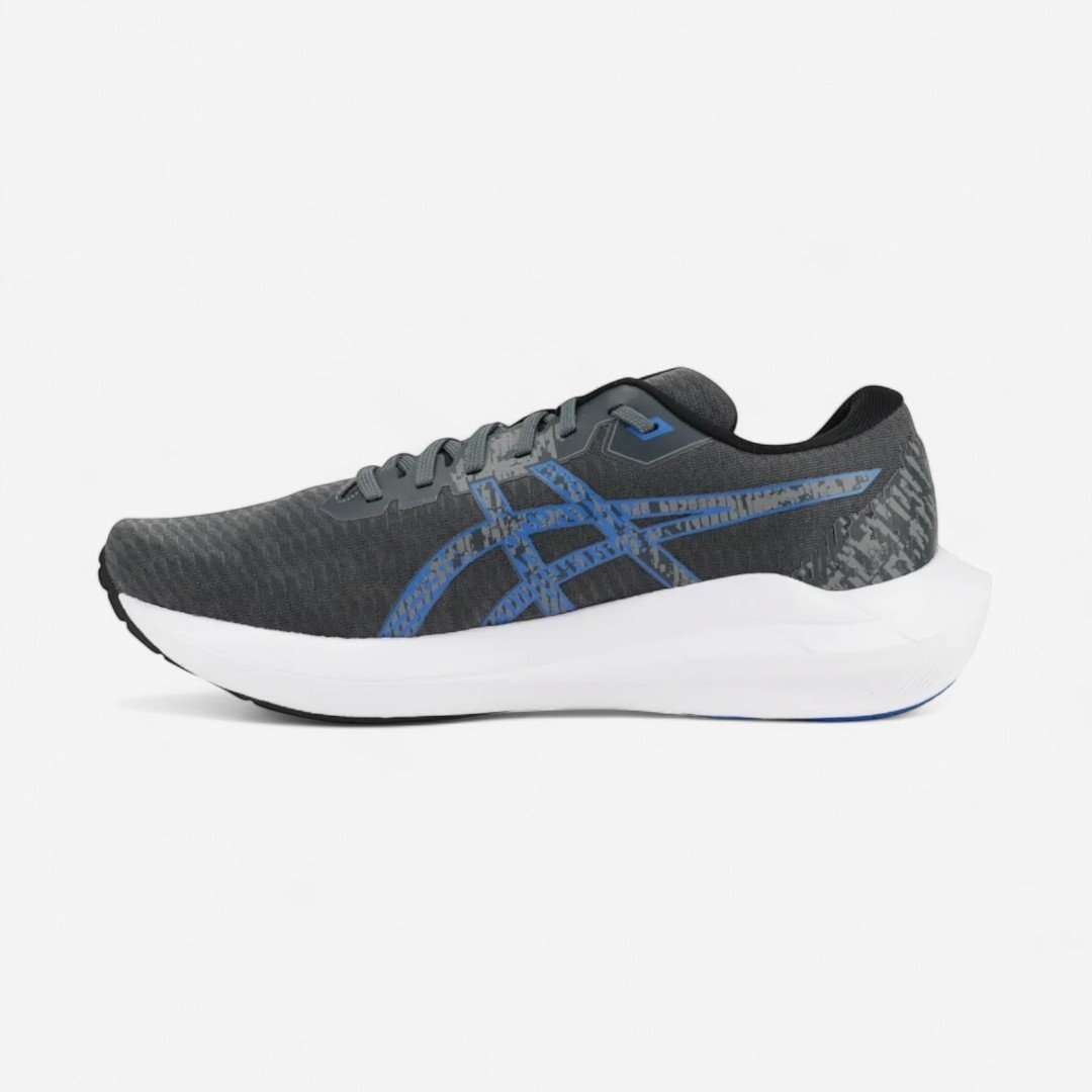 Tênis Asics Gel-Shogun 7 Masculino Chumbo Chumbo/Azul 5