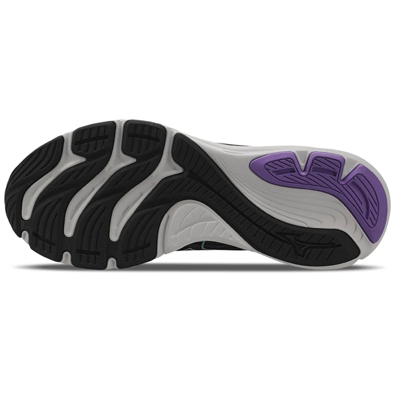 Tênis De Corrida Feminino Mizuno Jet 8 Preto Preto/Turquesa 5