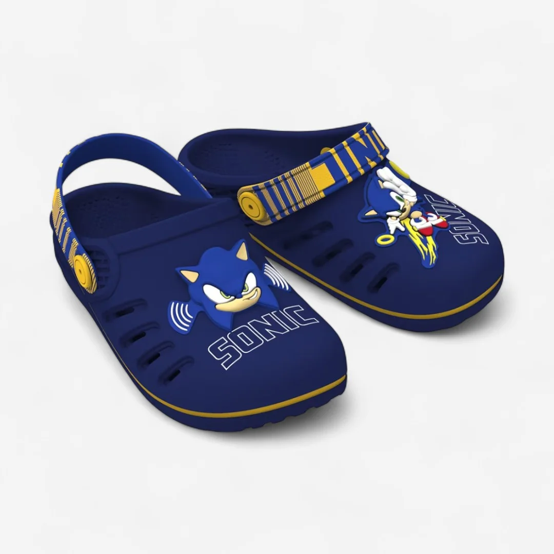 Babuche Infantil Sonic Speed Grendene Kids Azul Azul 2