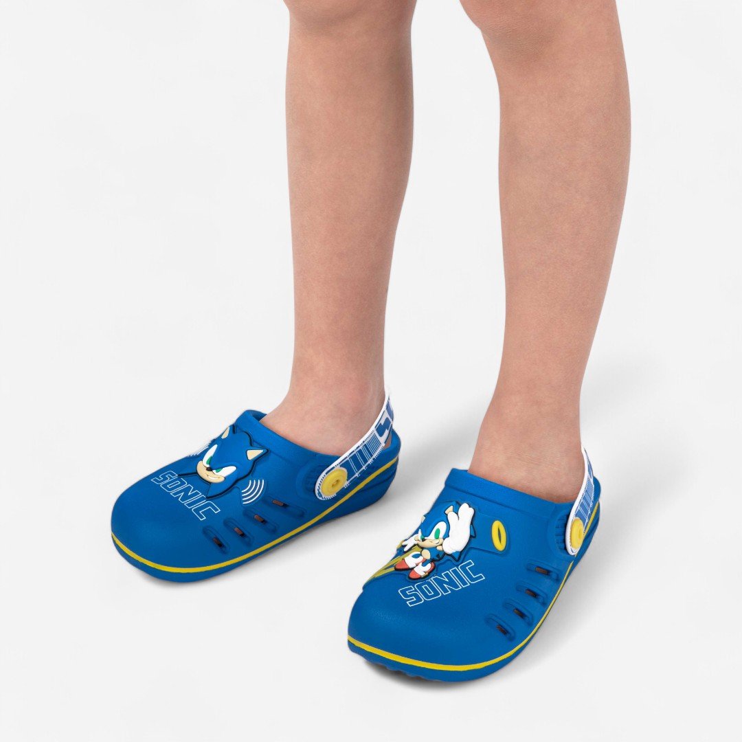 Babuche Infantil Sonic Speed Grendene Kids Azul Azul 2