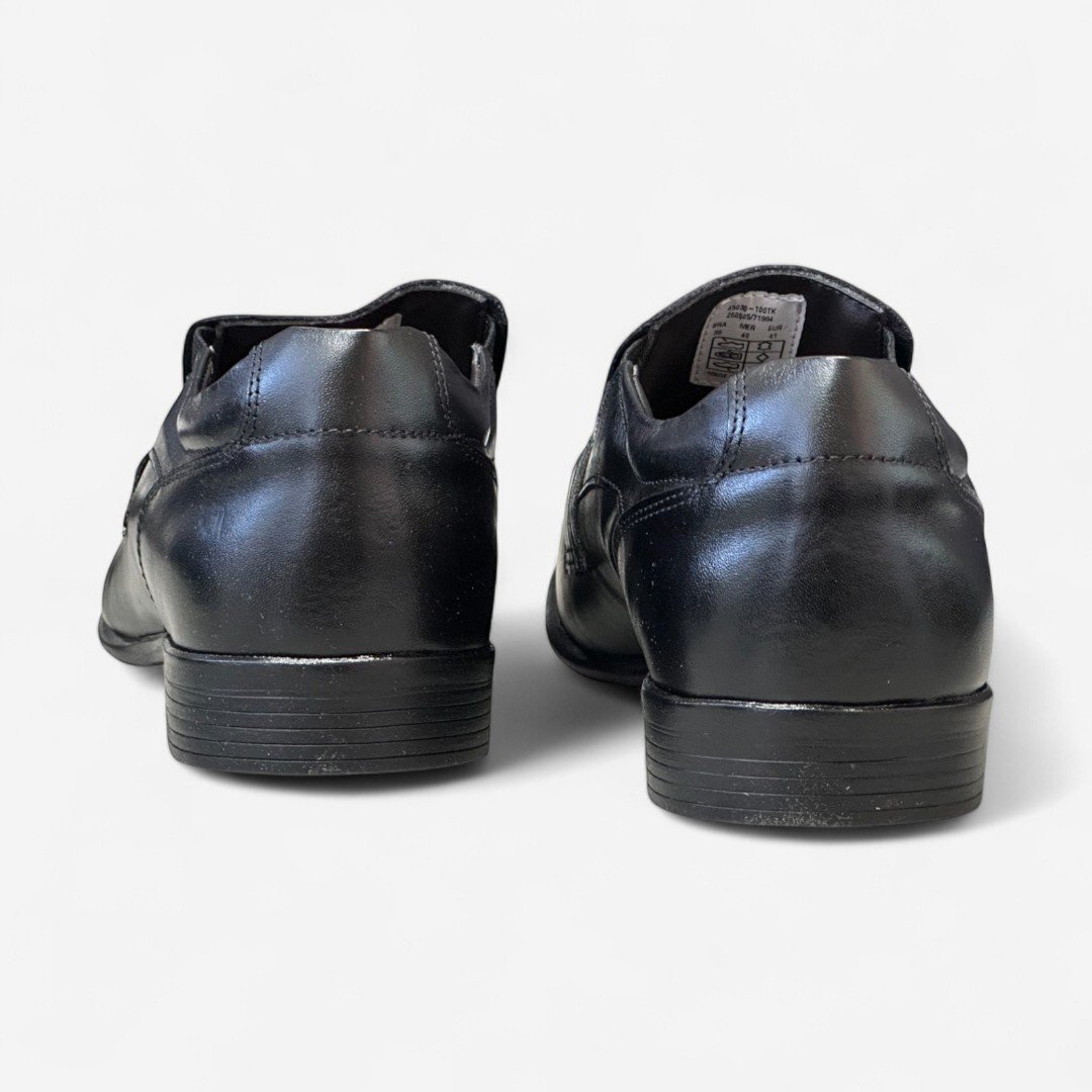 Sapato Social Masculino Rafarillo Em Couro Preto Preto 5