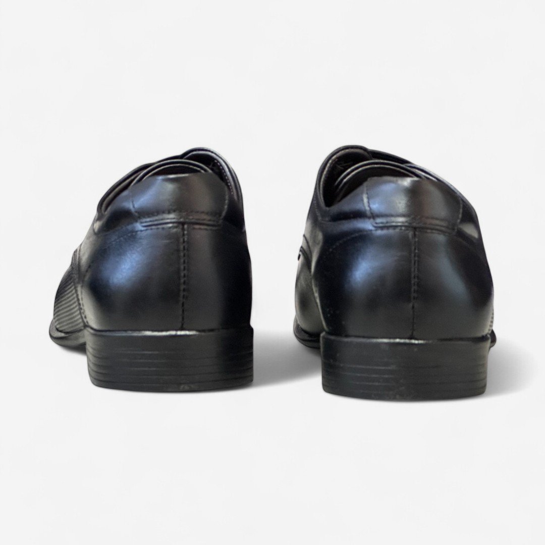 Sapato Social Masculino Rafarillo Em Couro Preto Preto 5