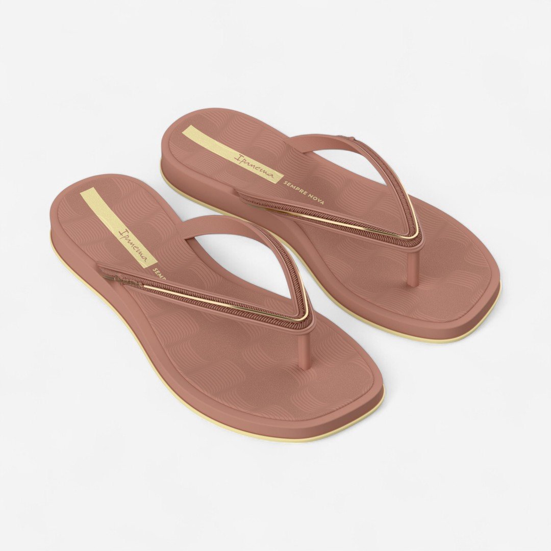 Chinelo Ipanema Glow Feminino Rosa