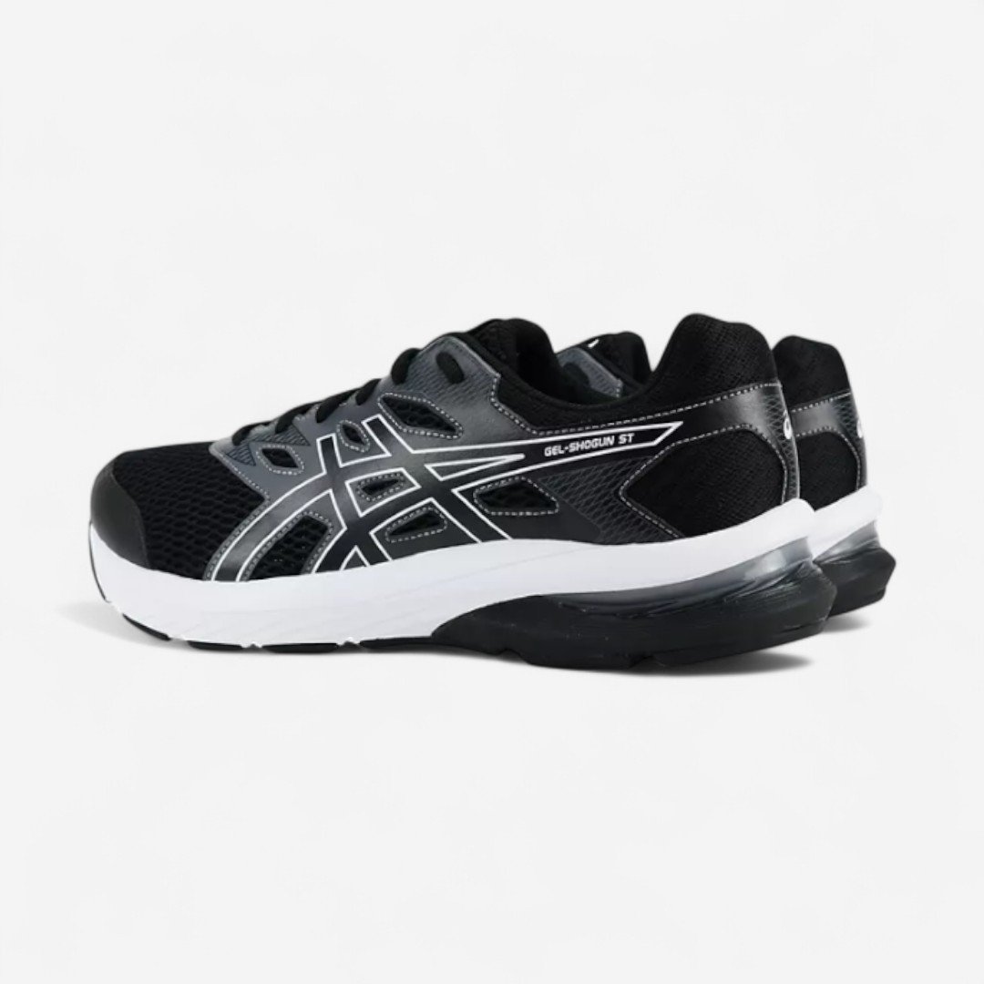 Tênis Asics Gel-Shogun ST Masculino Preto Preto/Branco 7