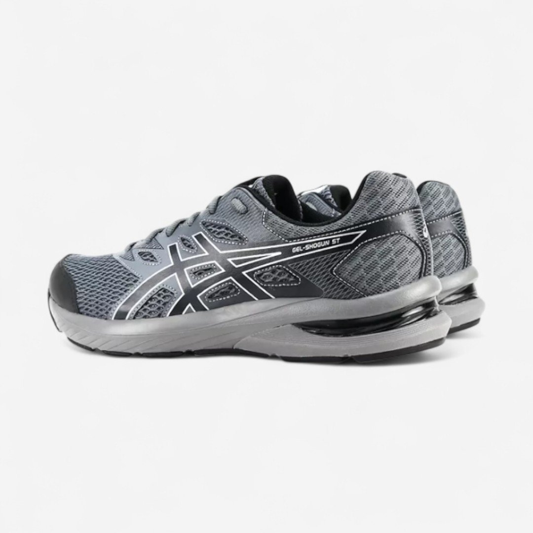 Tênis Asics Gel-Shogun ST Masculino Cinza Cinza/Preto 7