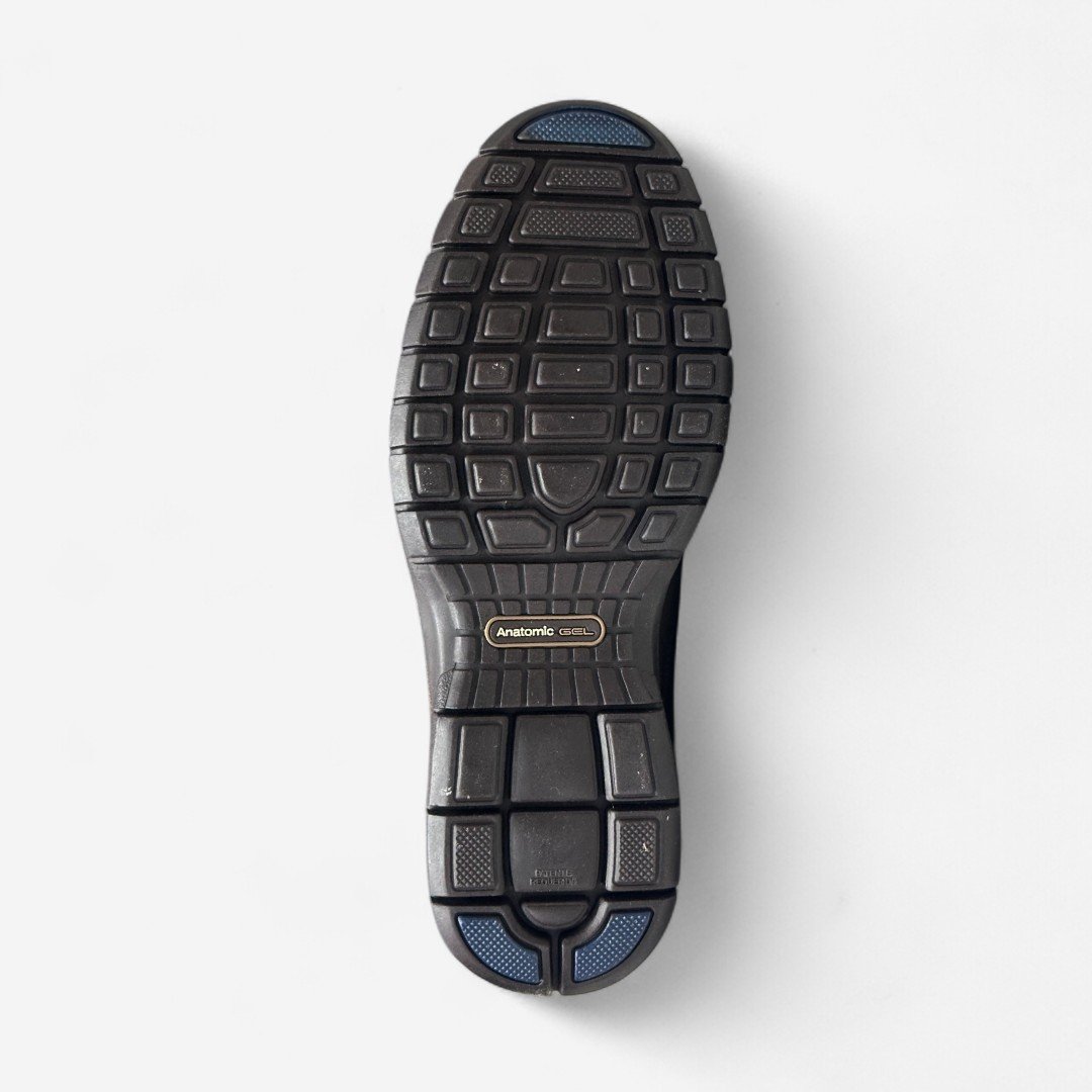 Bota Anatomic Gel Masculina Em Couro Cafe Café 6